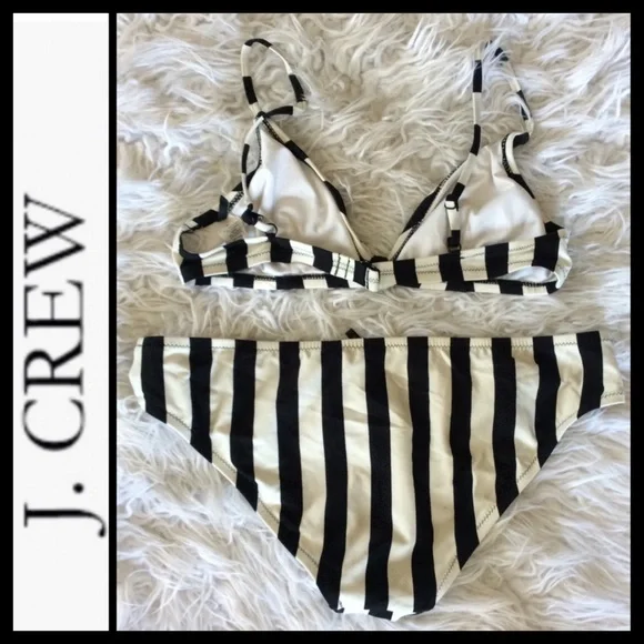 J.Crew Nautical Striped Bikini - Picture 2 of 5